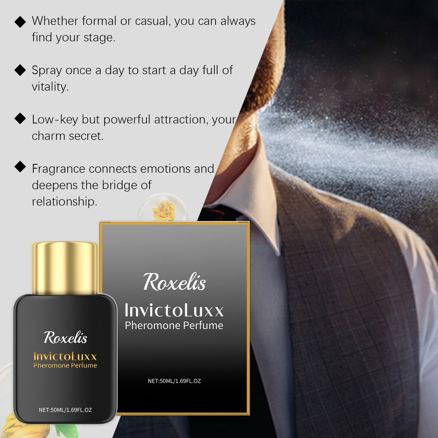 Fragrance Men Fresh And Natural Exudes Charm Niche Fragrance