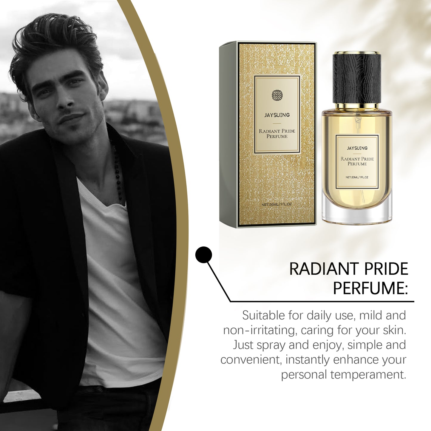 Fresh Fragrance Light Elegant Lasting Fragrance Dating Charm Perfume