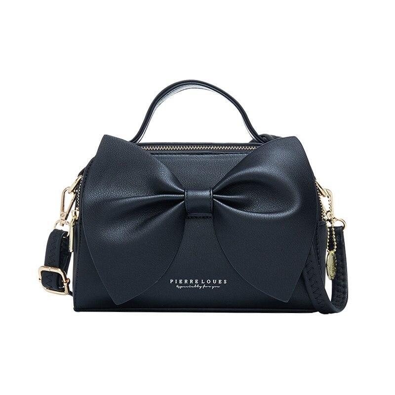 Italian women's style bow shoulder bag