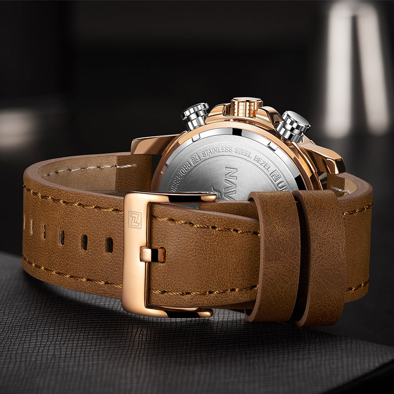 Naviforce men's belt quartz watch
