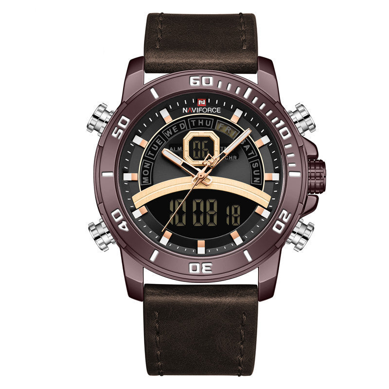Naviforce men's belt quartz watch
