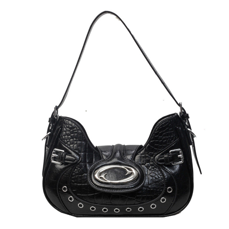 Women's Retro Saddle Premium Texture shoulder Bag