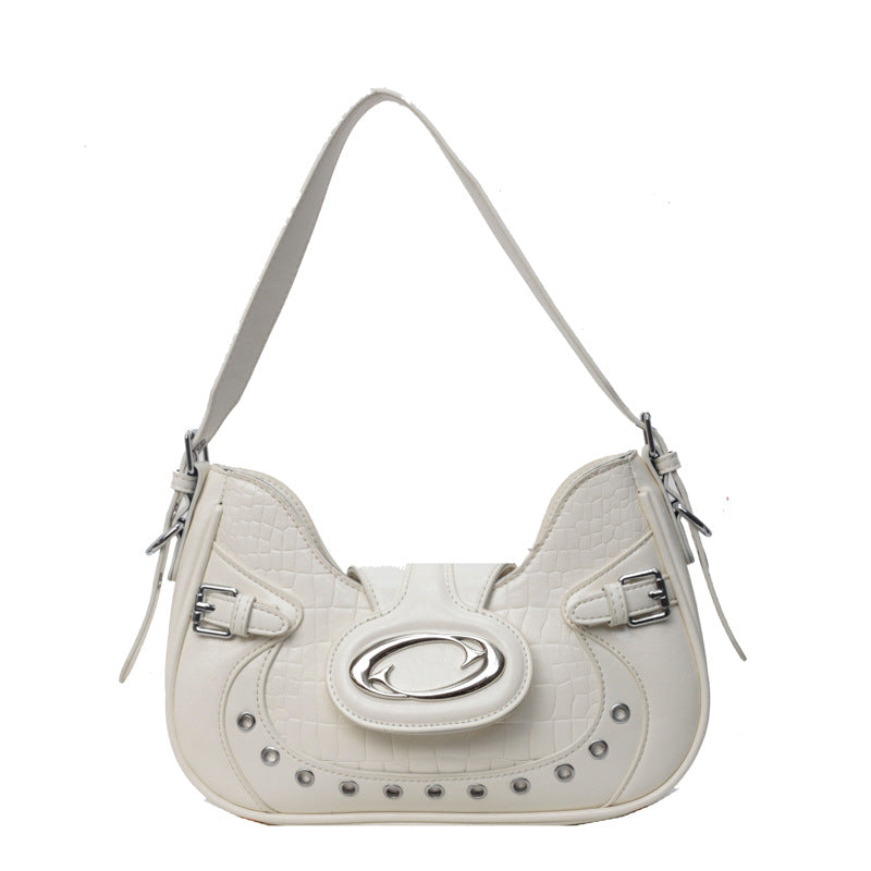 Women's Retro Saddle Premium Texture shoulder Bag