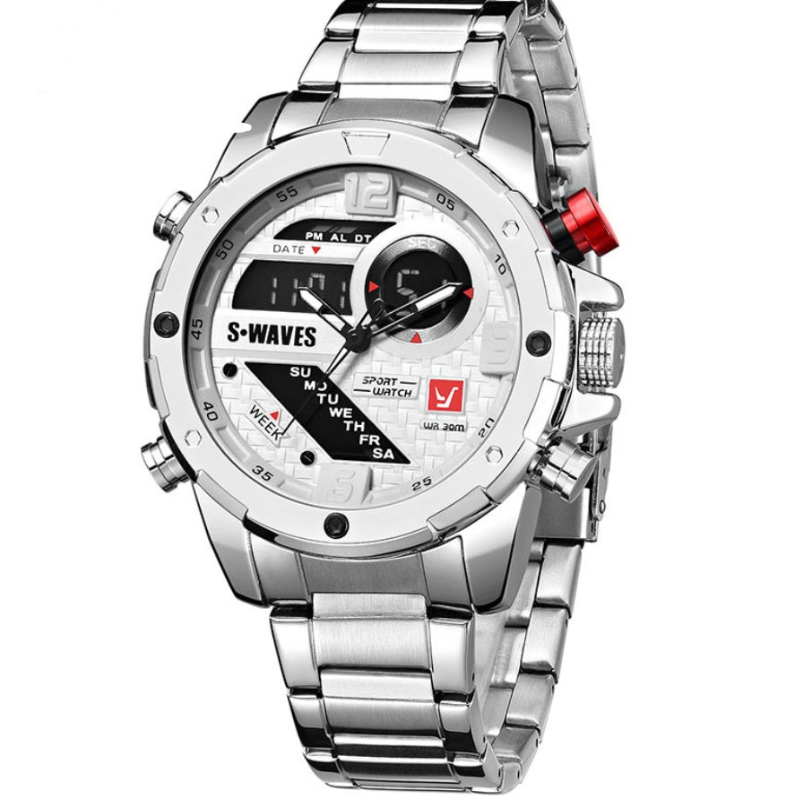 Men's fashion electronic movement quartz watch