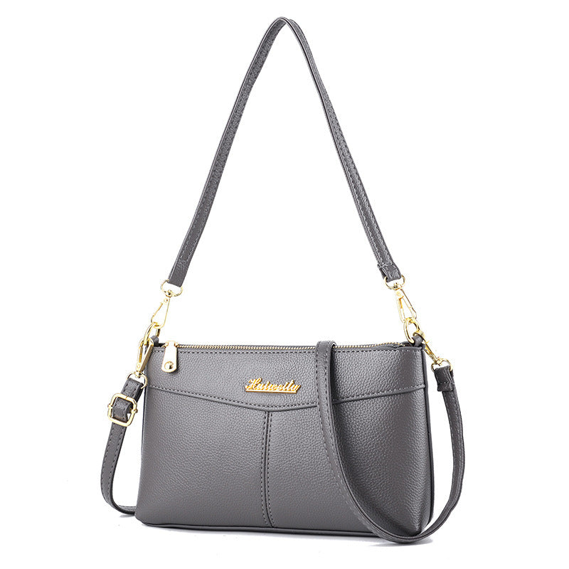 Simple fashion shoulder bag small solid fashionista Italian summer new ladies leisure bag