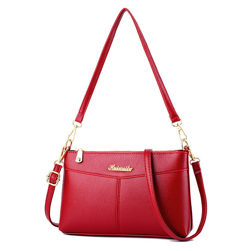 Simple fashion shoulder bag small solid fashionista Italian summer new ladies leisure bag