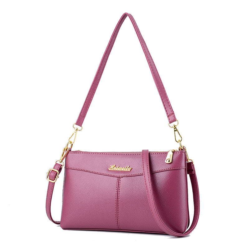 Simple fashion shoulder bag small solid fashionista Italian summer new ladies leisure bag