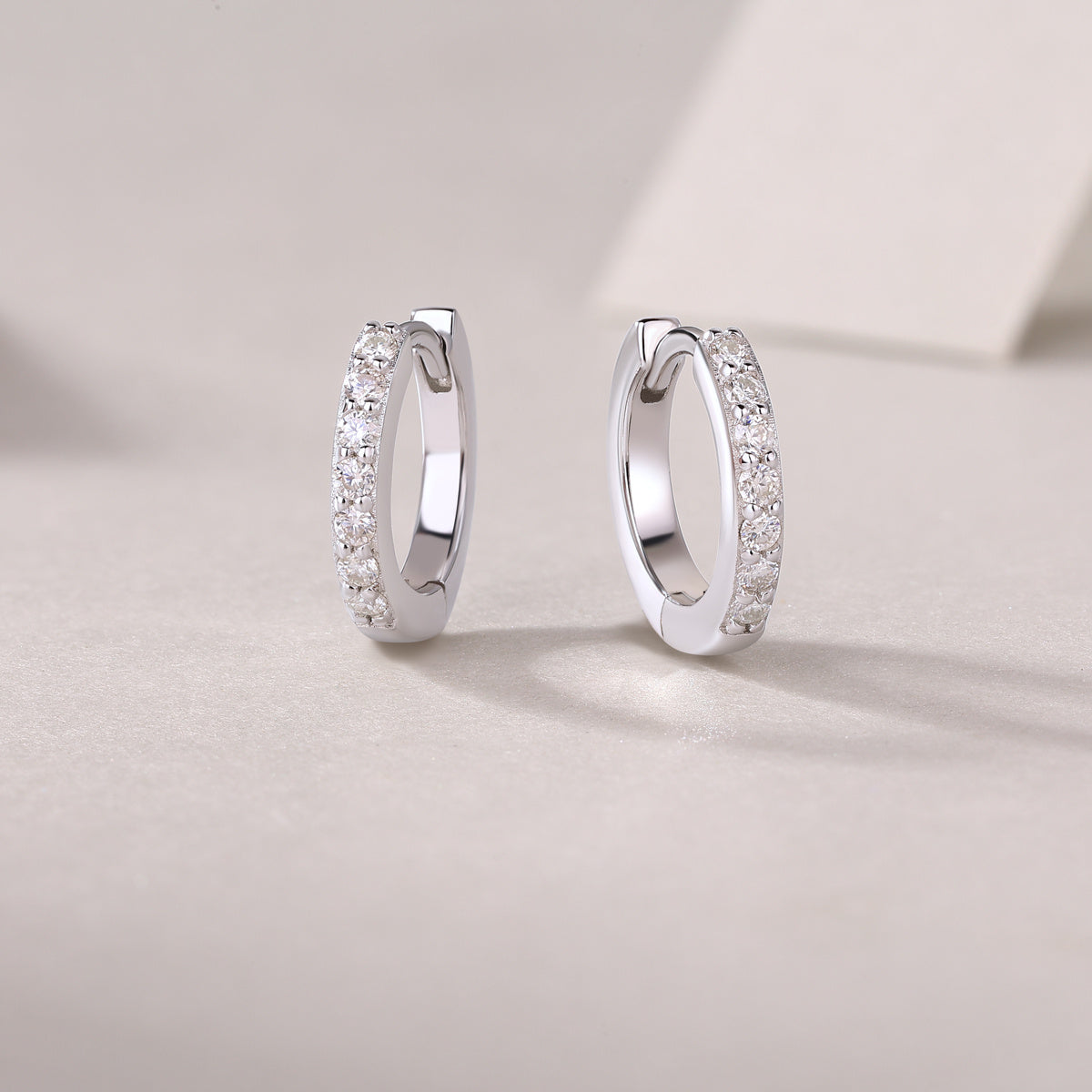 Diamond Set Moissanite Silver Earrings Luxury Fashion Diamond Earrings Stud Earrings