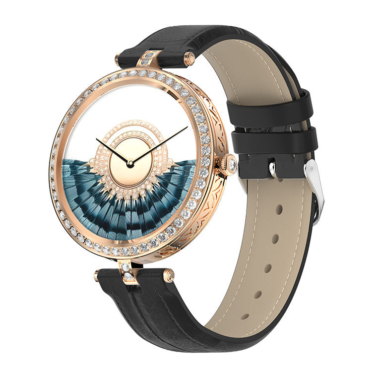 GT10 Women Smartwatch 1.32 Inch Round Full Screen BT Call Heart Rate Monitor Sleep Monitoring Women Fashion Smart Watch