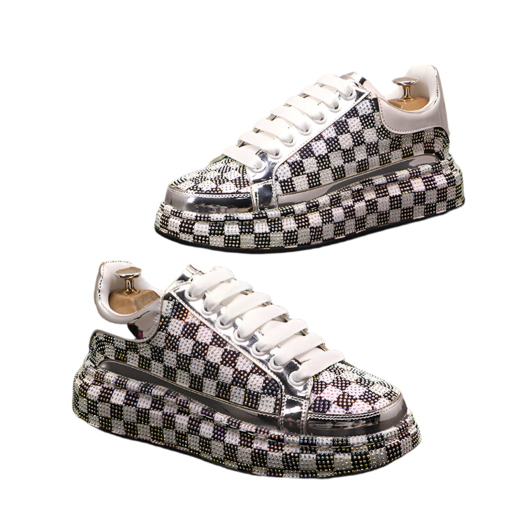 Platform Shoes Fashion Rhinestone Tide Platform Shoes