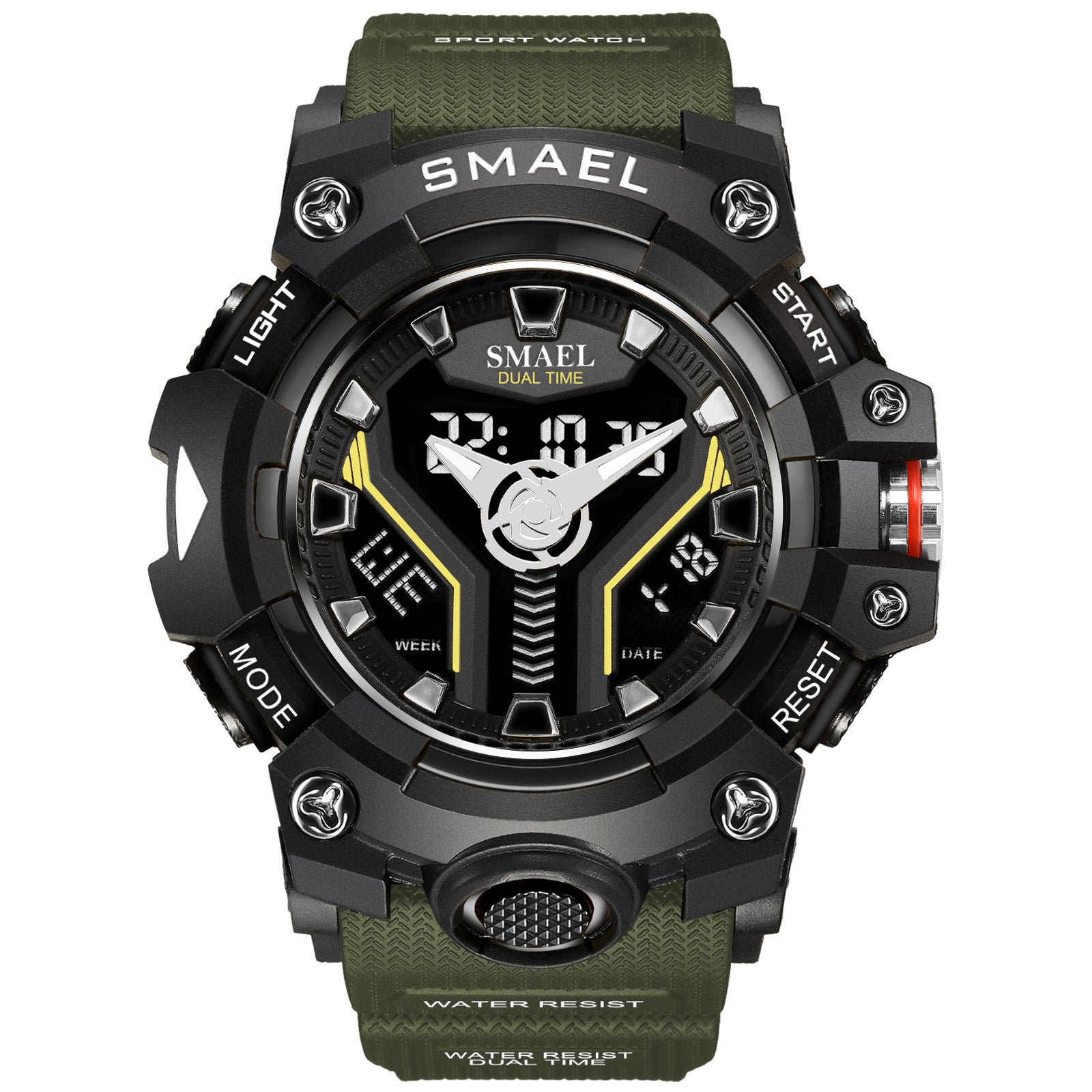 Orologio elettronico al quarzo multifunzionale impermeabile
