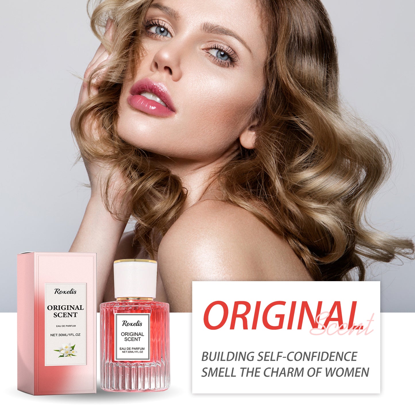 Lady Natural Long-Lasting Light Fragrance Delicate Elegance Exudes Feminine Charm