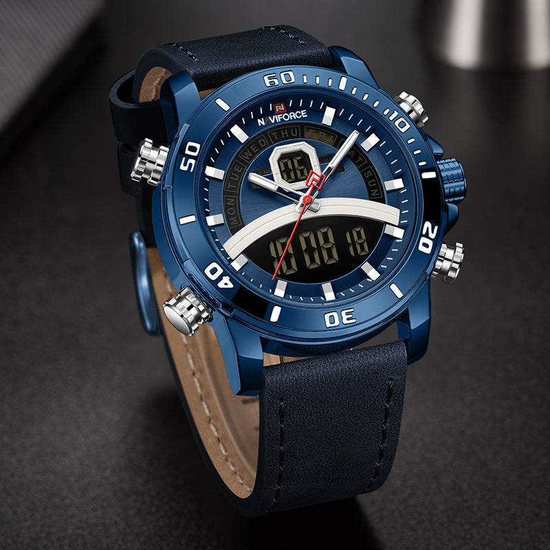 Naviforce men's belt quartz watch