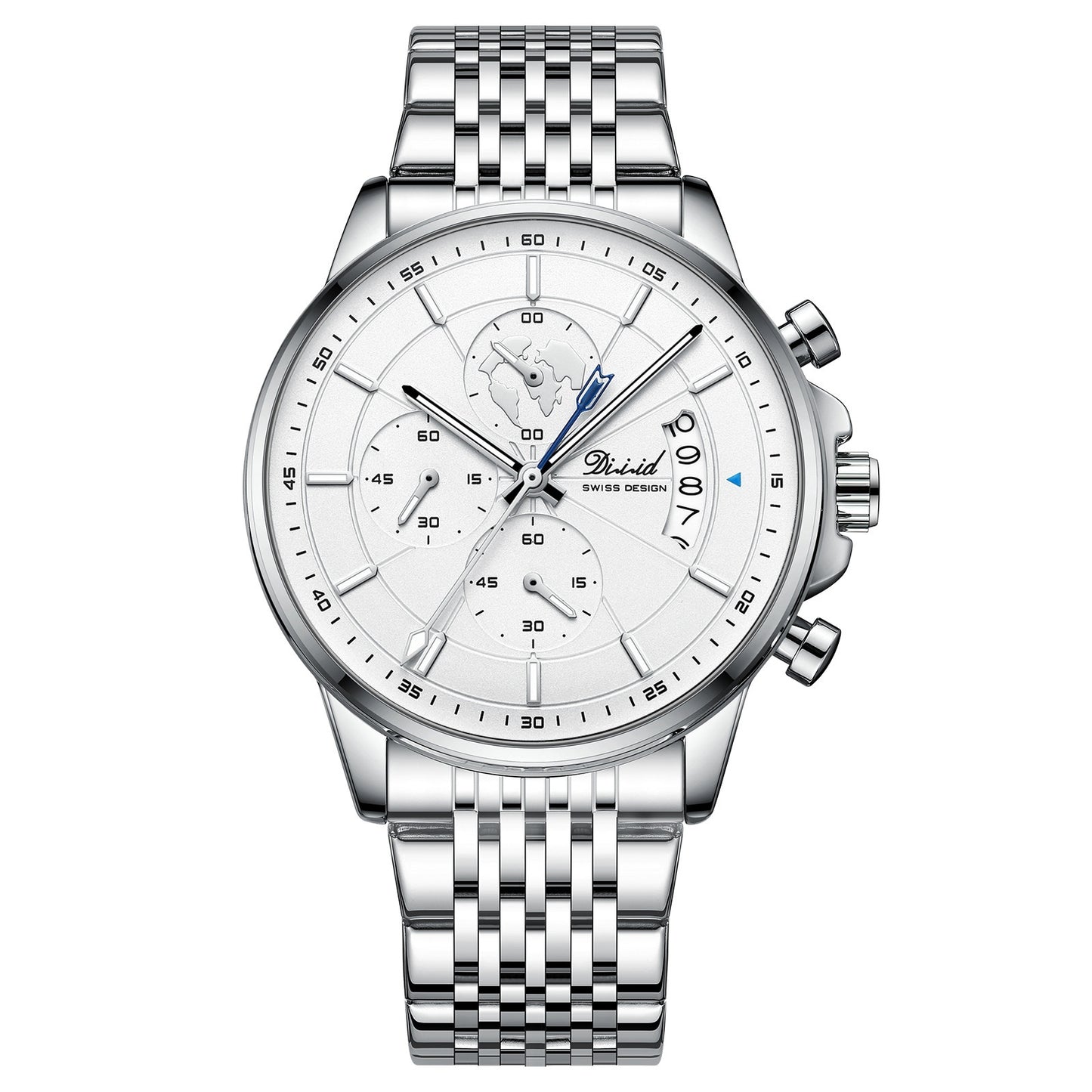 Steel Band Quartz Luminous Waterproof Men's Mechanical Trend Watch