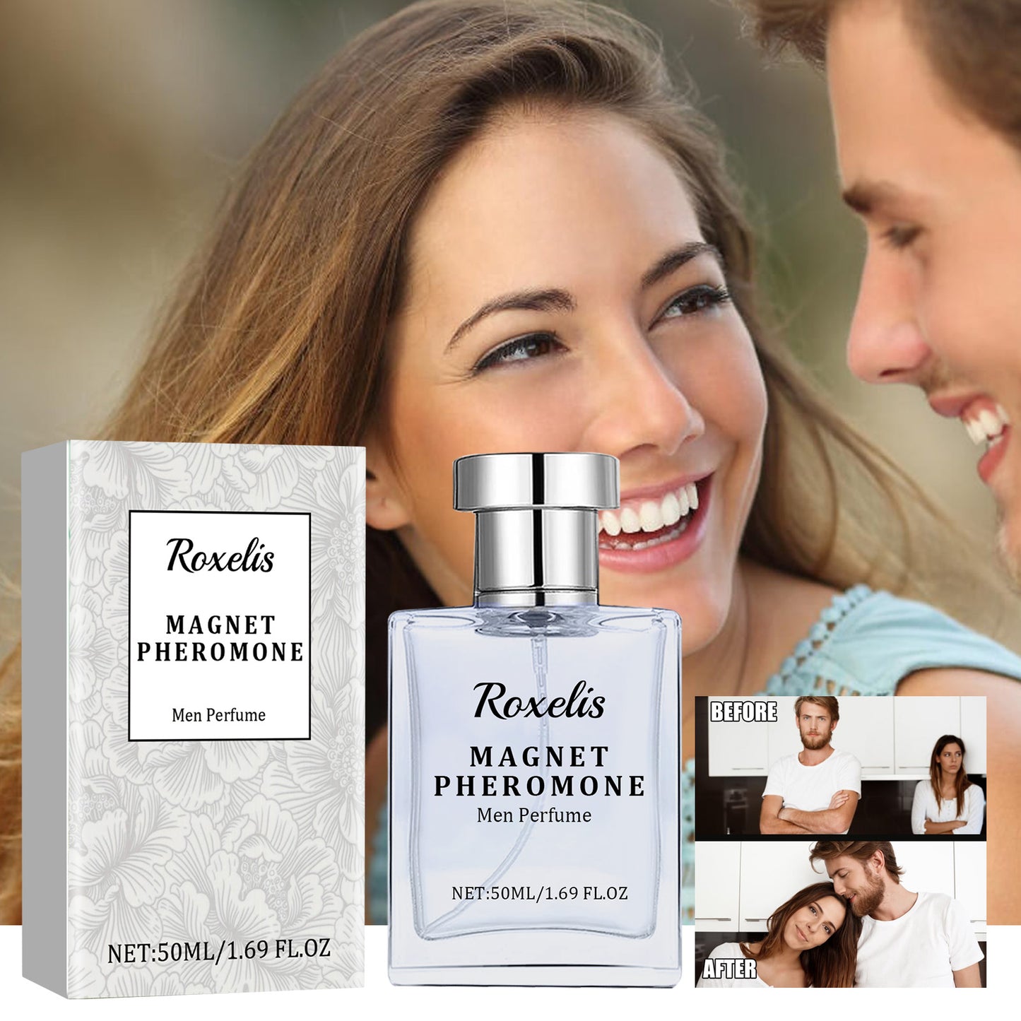 Long Lasting Fragrance Elegant Natural Fragrance Not Pungent Men's Charm Dating Perfume