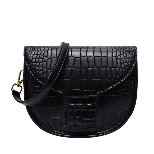 Women's shoulder fashion saddle bag