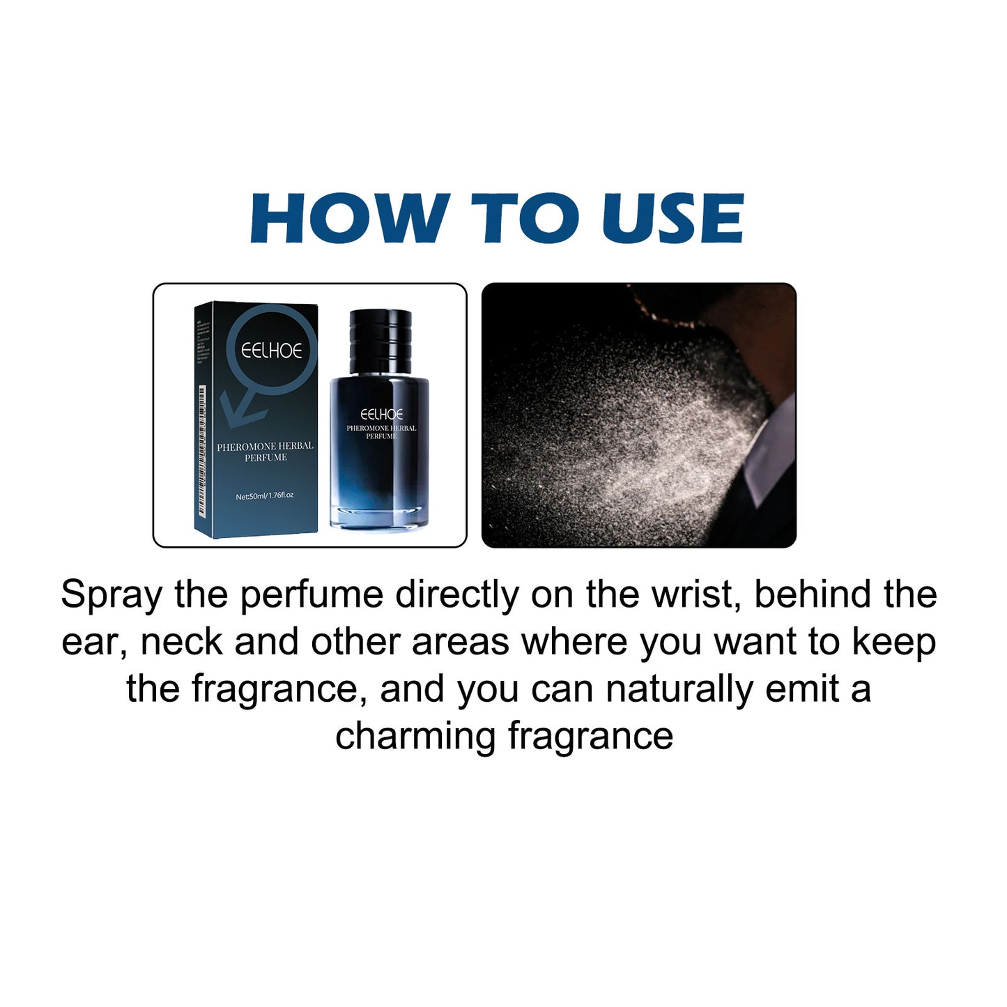 Herbal Perfume Fresh, Light, Natural, Long-Lasting Fragrance With A Niche Couple
