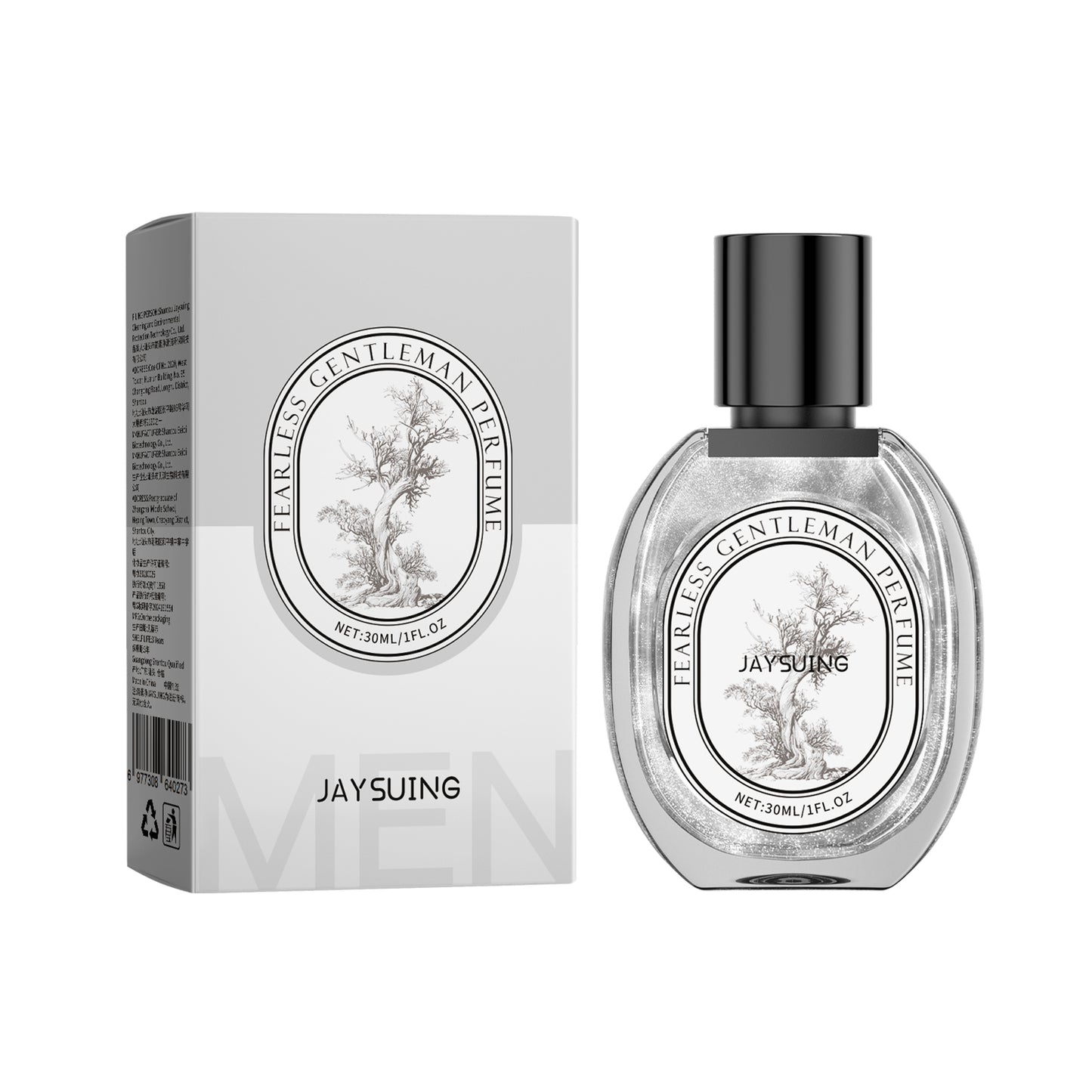 Fearless Gentleman Perfume, Classic High-Grade Light Fragrance Wood Men Dating Lasting Fragrance Small Fresh
