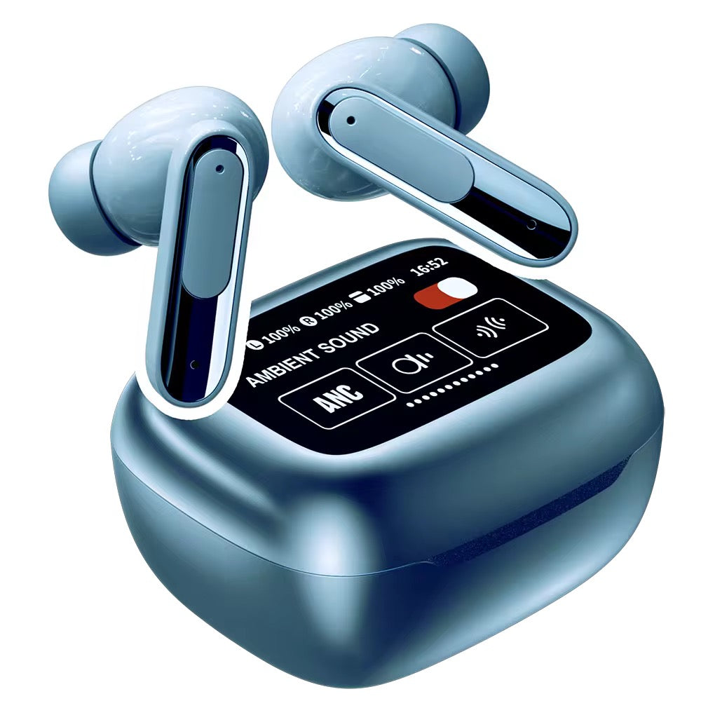 Draadloze hoofdtelefoonknoppen met meerdere functies ENC-touchscreendisplay