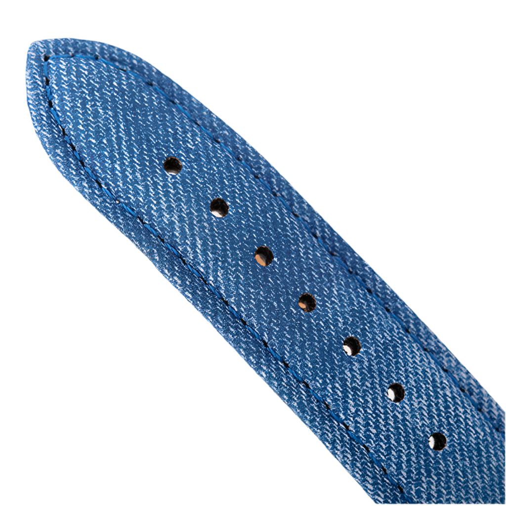 Modieus casual dameshorloge met paardenmotief, woestijn wijzerplaat, all-match denim band, quartz polshorloge met grote wijzerplaat