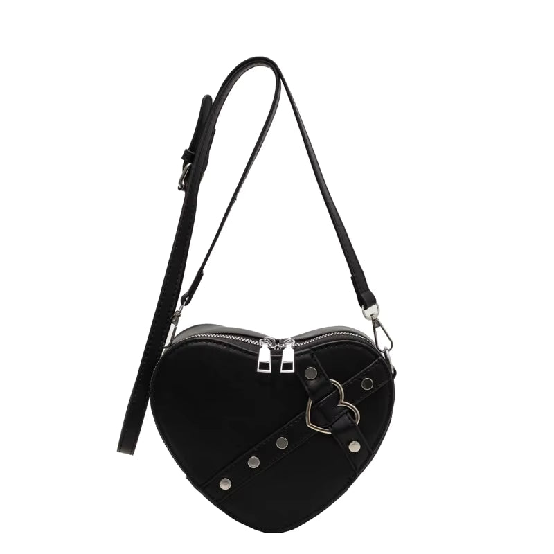 Luxe dames handtassen PU leren crossbody tas van hoge kwaliteit hartvormige box tas dames crossbody tas