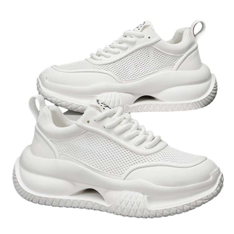 Men's New Summer Platform Mesh Surface Breathable Sports Casual Shoes