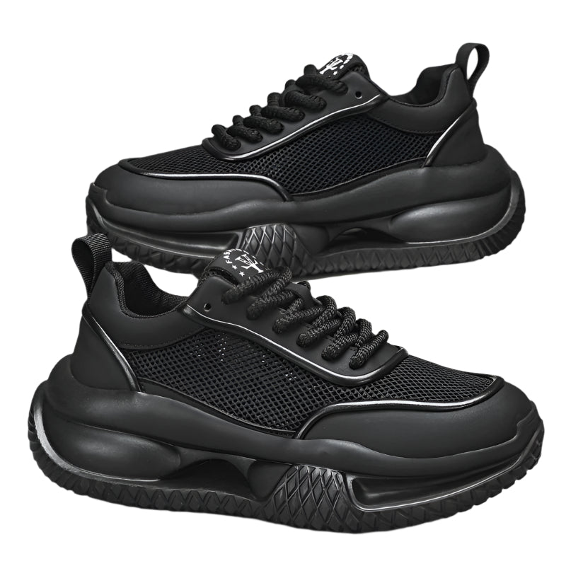 Men's New Summer Platform Mesh Surface Breathable Sports Casual Shoes