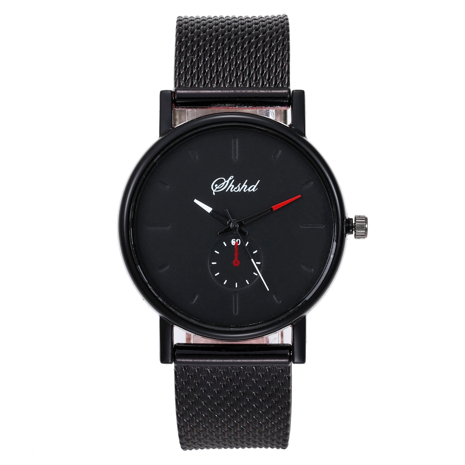 Luxury Wrist Watches For Men Fashion Quartz Watch Stainless Steel Mesh Band Casual Watch