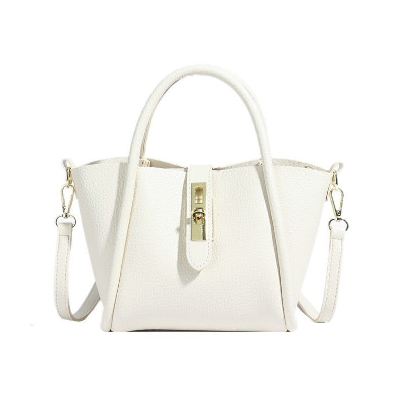 Women's Portable Bucket Shoulder Crossbody Underarm Bag