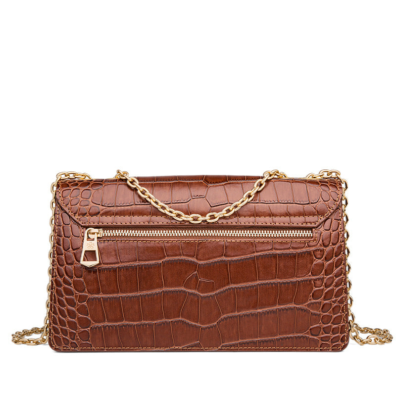 Fashion High-end Trend Women's Leather Chain Bag