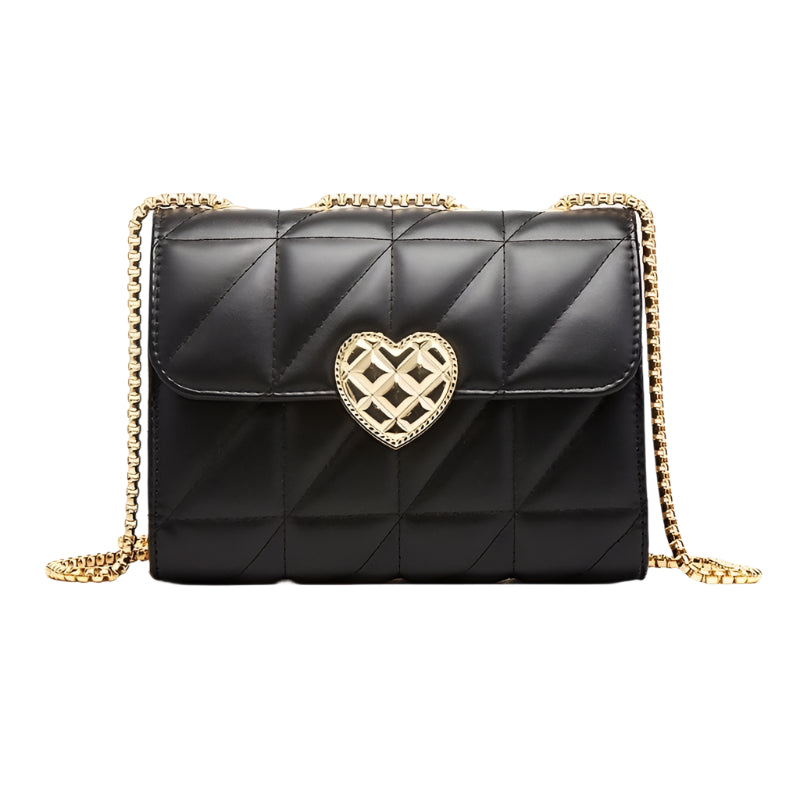Women's Chain Lattice Shoulder Bag