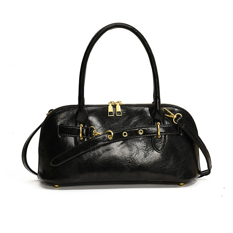 Retro Portable Fashion Shoulder Women's Bag Simple Large-capacity Crossbody Bag