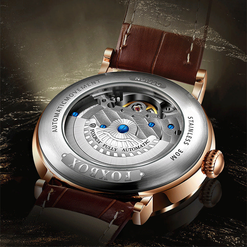Mechanical Watch Diamond Set Commemorative Waterproof