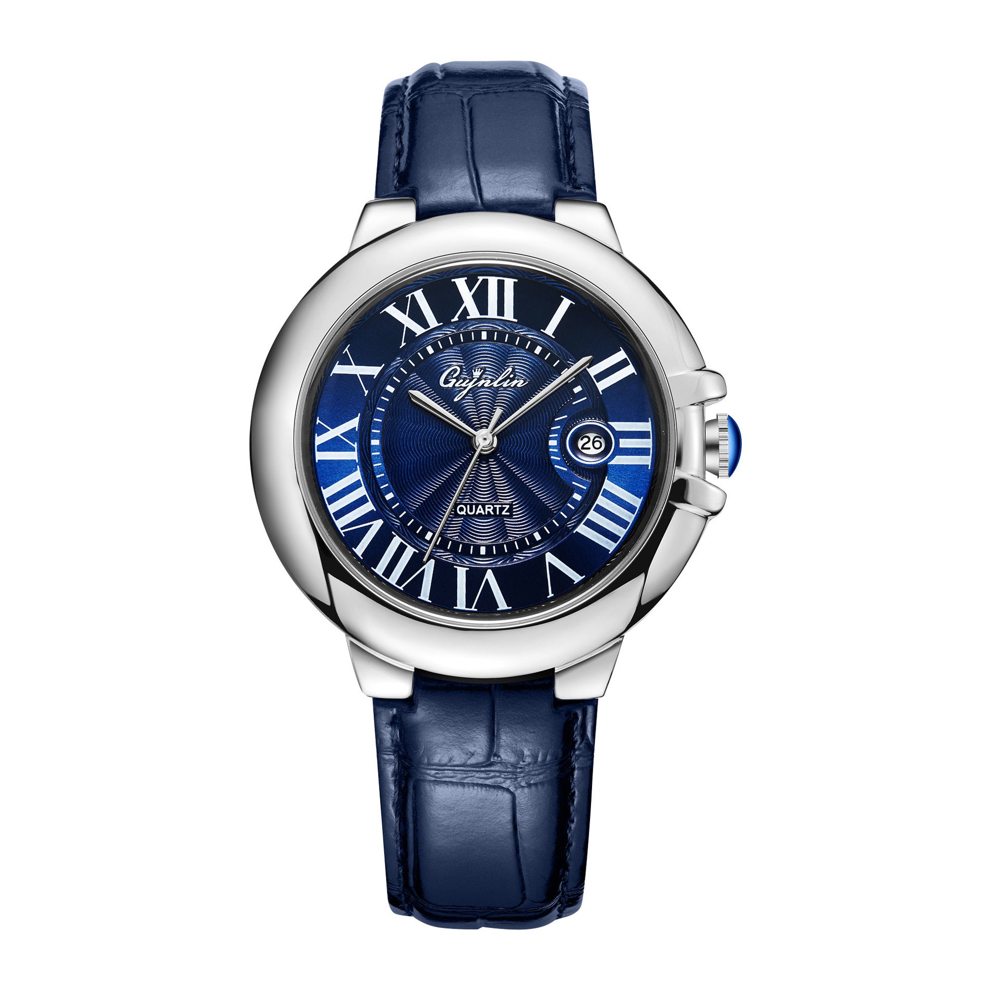 Men's Quartz Watch Stainless Steel Mesh Band Wrist watch Roman Numerals