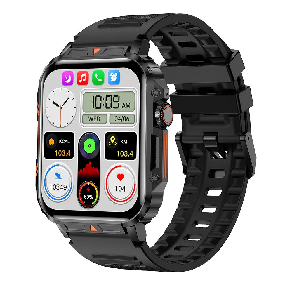 Orologio sportivo con conteggio dei passi e chiamata wireless intelligente