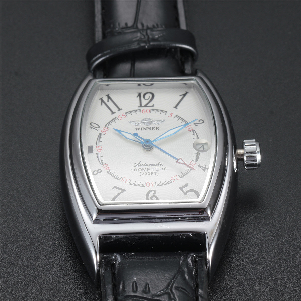 Men's Fashion Casual Barrel-shaped Automatic Mechanical Watch
