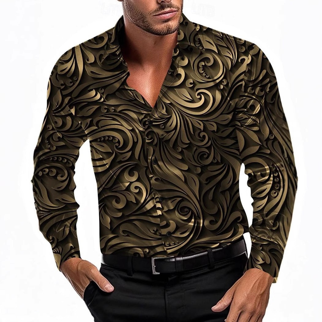 Cool Fashion Vintage Bedrukt Shirt Hawaiiaans Shirt Heren Zomershirt