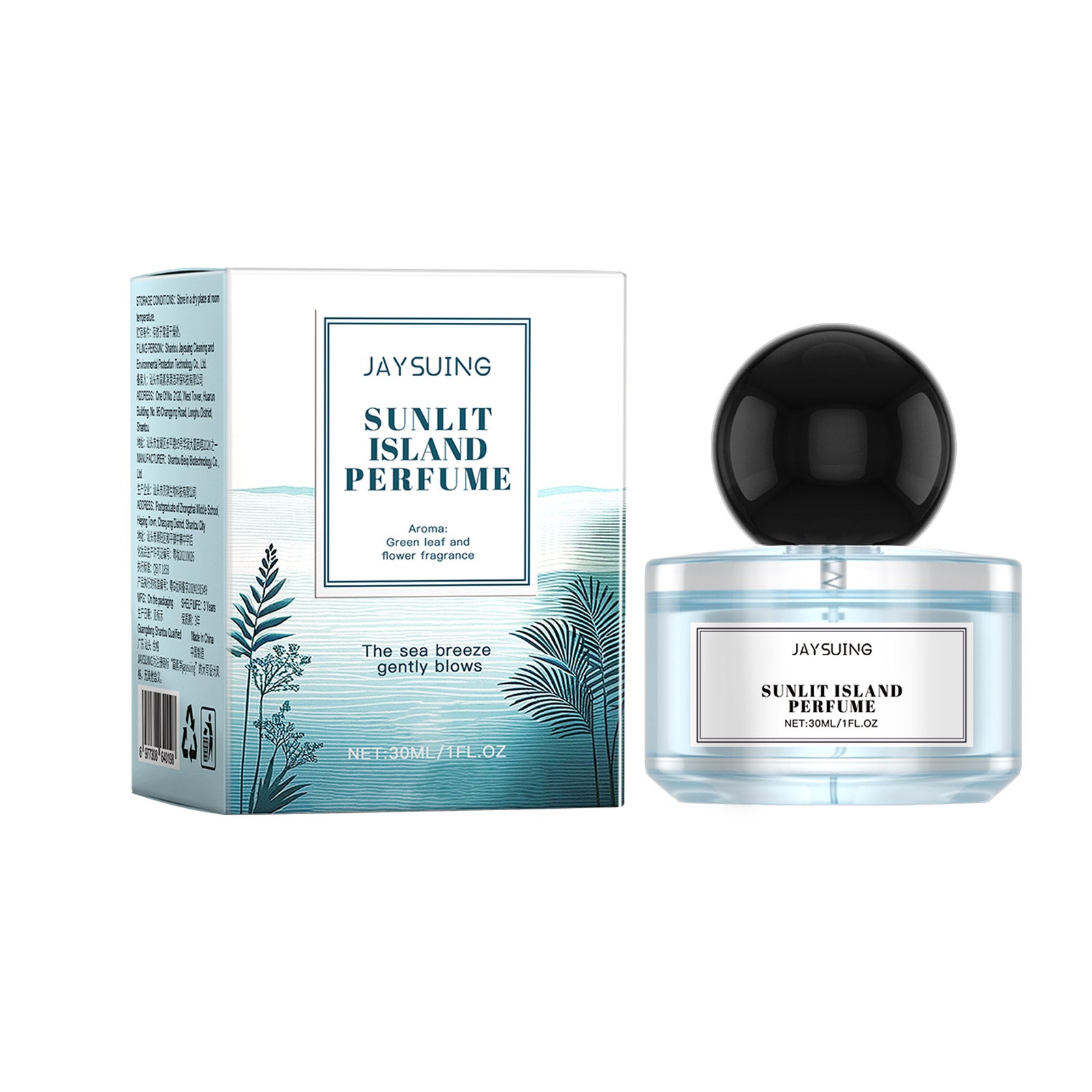 Women's Jaysuing Sunlit lsland Perfume 30ml Fresh Vitality Meet Romantic Dating Atmosphere Lasting Fragrance for Women - Acquisti Online