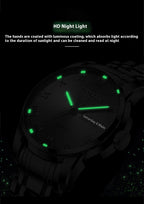 New Luxury Brand Top Fashion Business Leisure Wristwatch Sports Waterproof Watches Calendar Quartz Watch