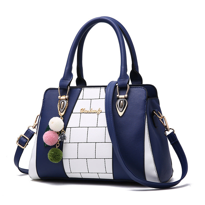 Women Shoulder Bags Fashionable Handbag Pu Leather Crossbody Large Capacity Waterproof Women's Shoulder Handbag