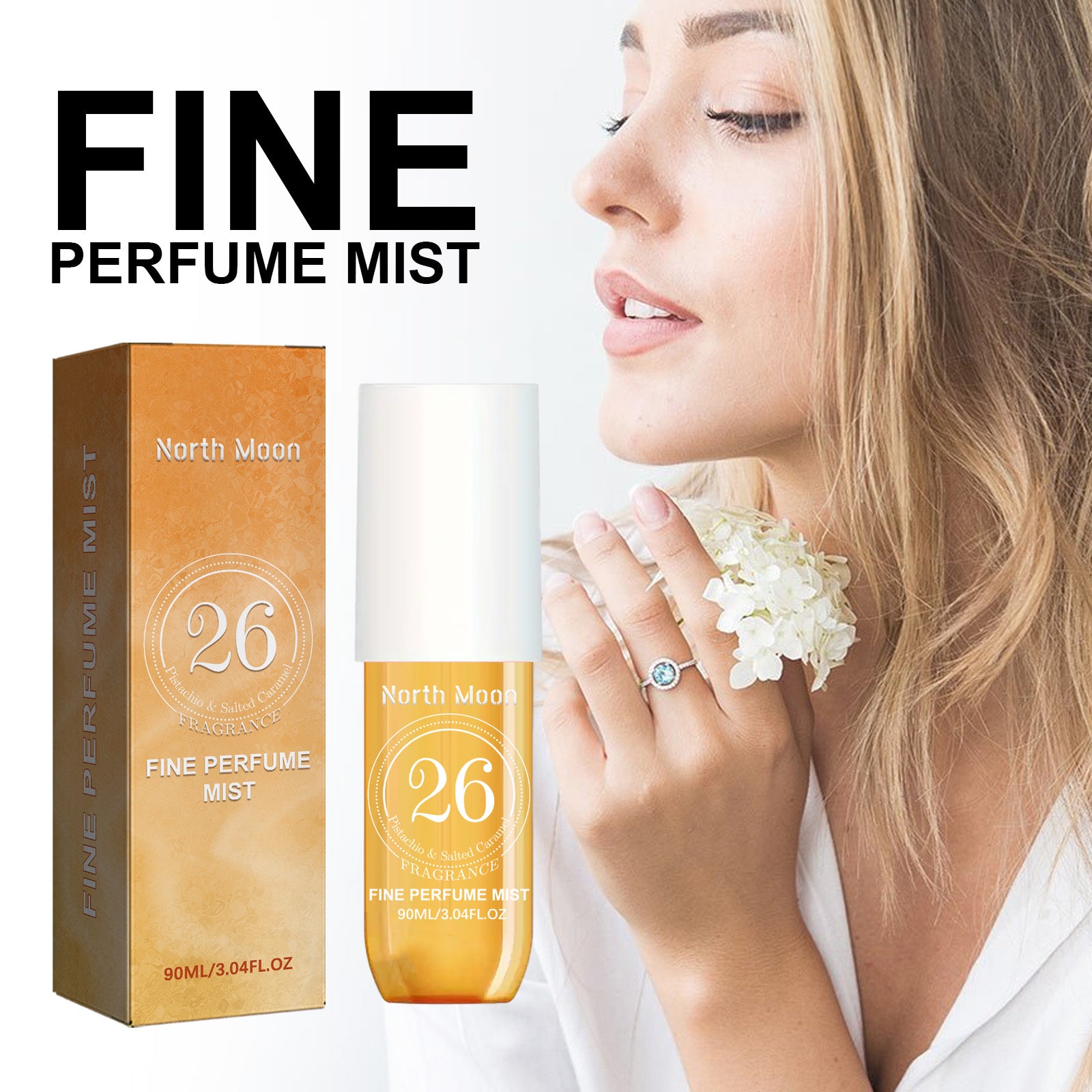 Parfumspray Frisse, langdurige geur Niet-prikkelende parfumspray voor vrouwen