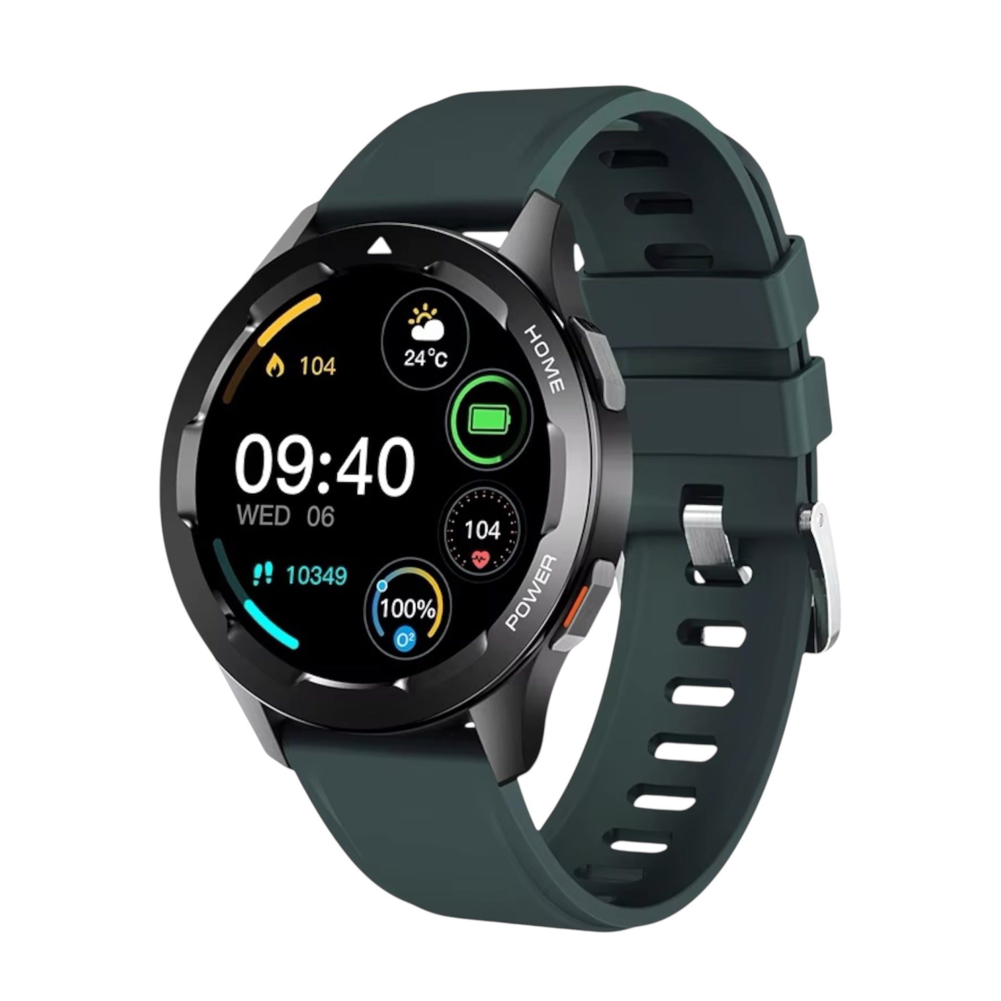 Smart Watch Salute Fitness Monitoraggio Bluetooth BT Chiamata Modalità Sport NFC Pagamento Schermo HD Promemoria Intelligente Orologio Intelligente