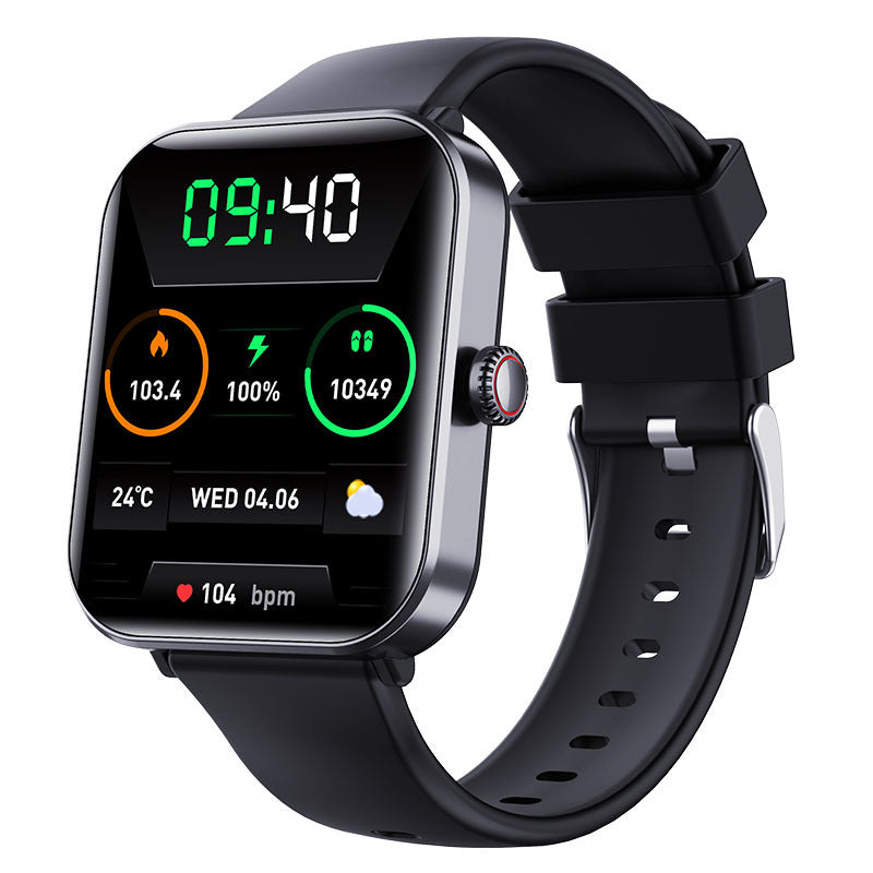 F57Pro Smartwatch Meerdere sportmodi Fitness met meldingen en hartslag, 1,85 inch volledig touchscreen met antwoord-/oproepfunctie, IP68 horloge voor Android iOS