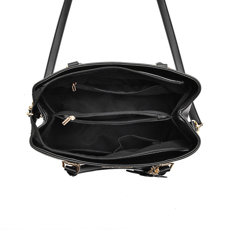 Embroidered Lady's Bag Large Capacity One-shoulder Messenger Bag