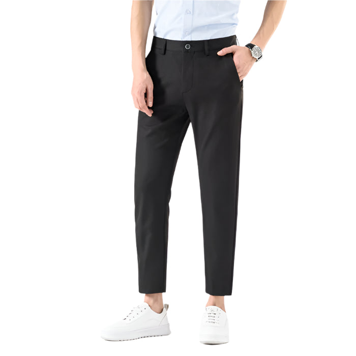 Men's Spring And Autumn Slim Fit Skinny Business Men's Suit Pants