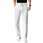 Summer Thin Cotton And Linen Tencel Breathable And Loose Straight White Pants - Acquisti Online