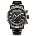 Orologio multifunzione impermeabile da uomo alla moda ed elegante