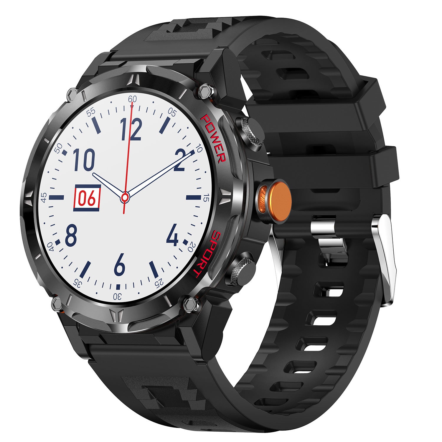 Nuovo Smart Watch Y18 da 143 pollici con GPS, monitoraggio della pressione atmosferica e dell'ossigeno nel sangue