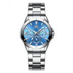 CHENXI Couple Watches Gift Lover Watches Fashion Women Stainless Steel Waterproof Quartz Wrist Watch