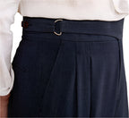 High Waist Straight Pants Houndstooth Versatile Neapolitan Breathable Casual Suit Pants